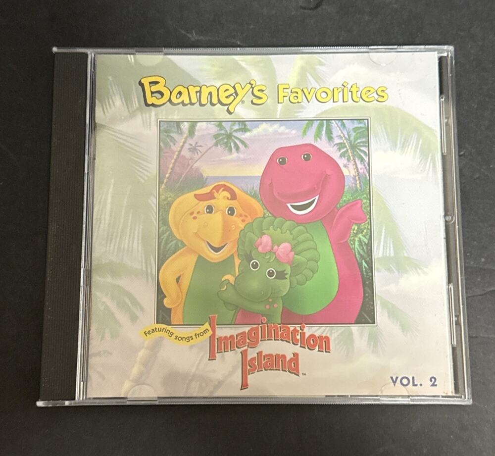 Barney Favorites Volume 2 Imaginations Island Stickers Just Imagine Mister Sun